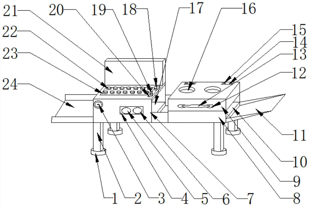 一种眩光陶瓷砖生产设备的制作方法