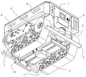 一种履带式巡检机器人底盘的制作方法