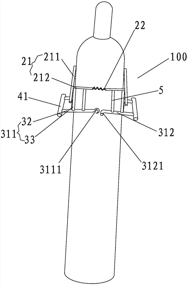 一种改进型钢瓶搬运夹具的制作方法