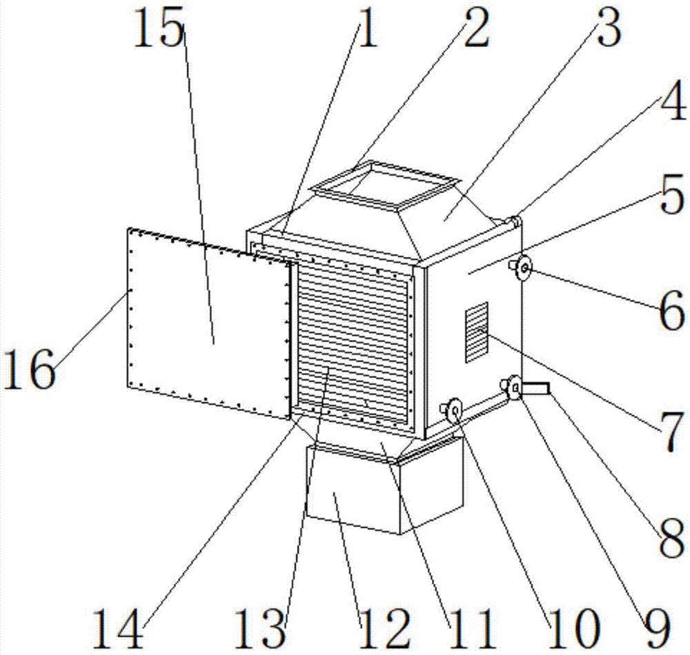 一种新型螺旋式烟道换热器的制作方法