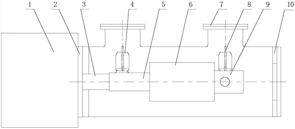 一种断路器灭弧室运输支撑结构及其断路器灭弧室的制作方法