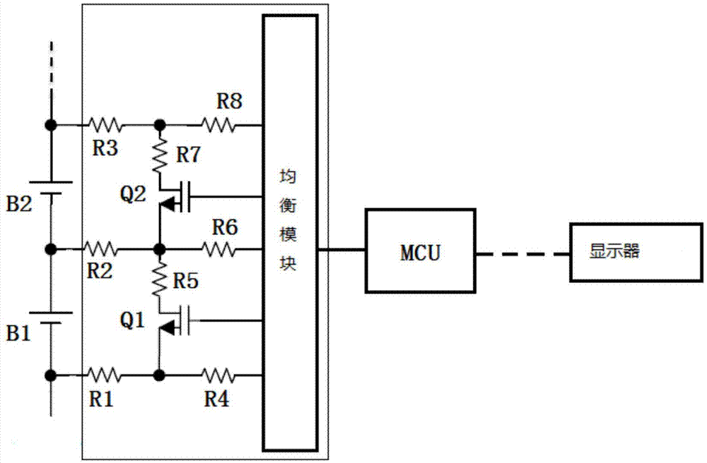 一种串联电池组均衡电流可调装置的制作方法