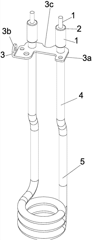 真空慢煮机用电热管的制作方法