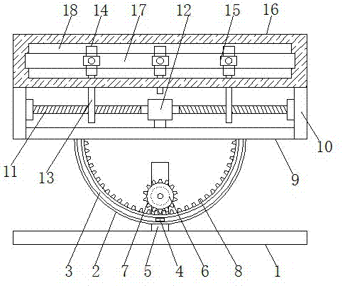 一种贴片机外光源定位支架的制作方法