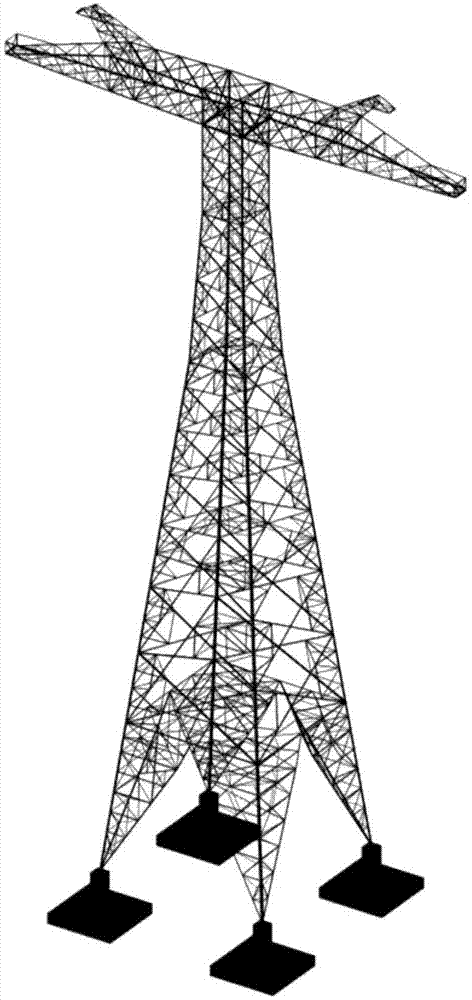 一种输电塔ssi效应模型建立方法,装置及存储介质与