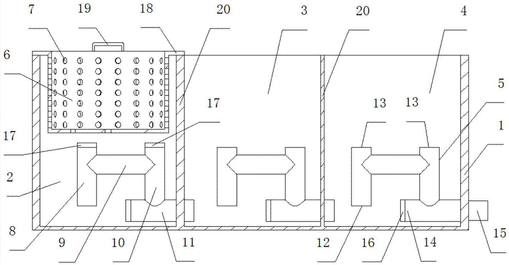 一种三级过滤隔油池的制作方法