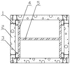 一种钢结构梁柱外包蒸压加气混凝土薄板的防火构造的制作方法