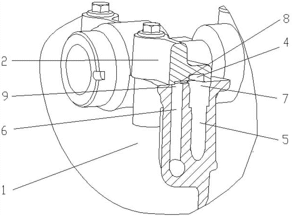 一种发动机缸盖与凸轮轴轴承盖的配合结构的制作方法