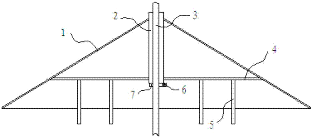 一种用于输电线路杆塔的防藤蔓装置的制作方法