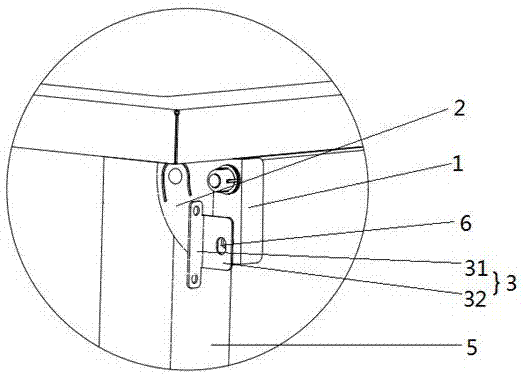 一种门悬停装置和使用其的展示柜的制作方法