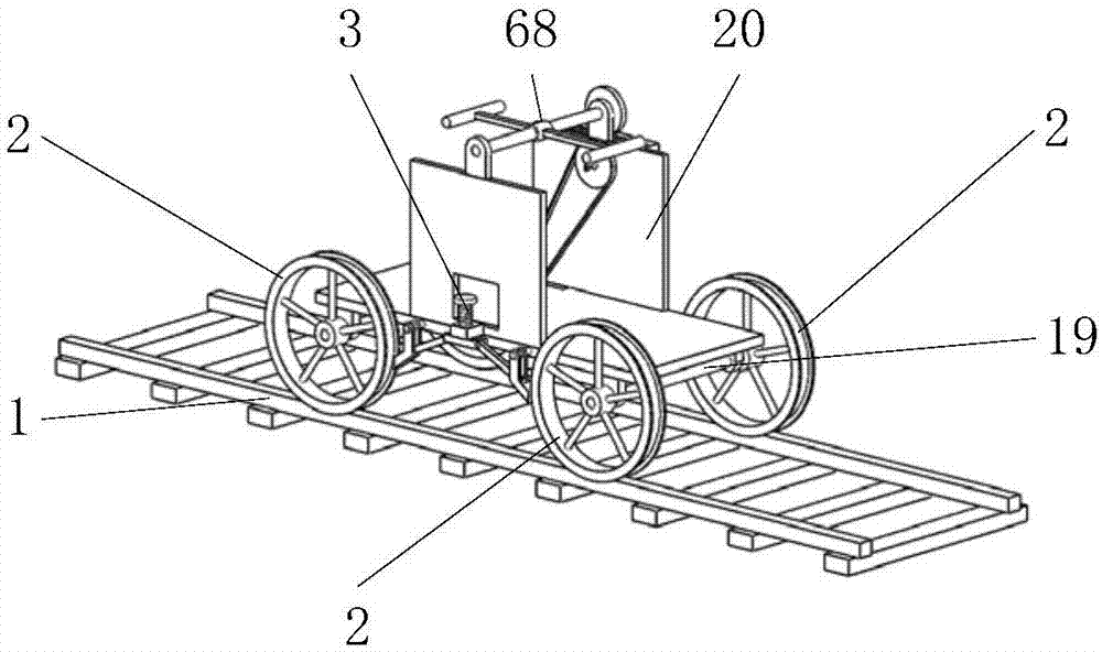 一种实用的铁路手车的制作方法