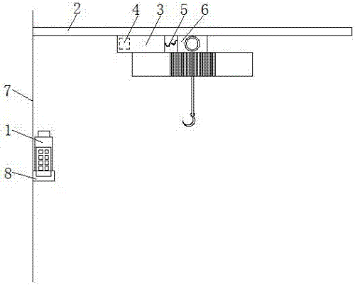 一种具有无线遥控功能的电动葫芦控制箱的制作方法