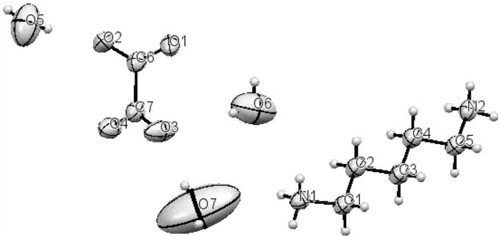 戊二胺乙二酸盐及其晶体的制作方法