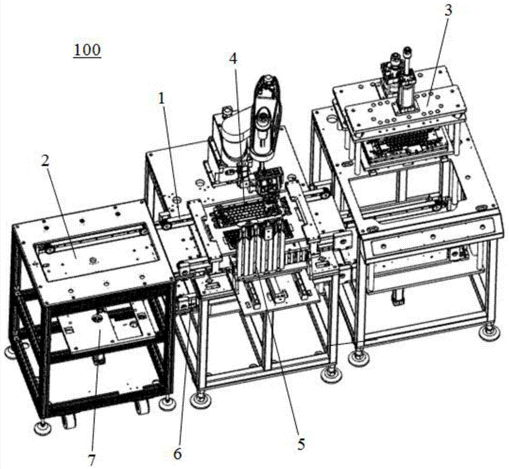 一种全自动键盘组装流水线的制作方法