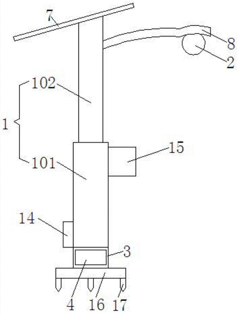 一种方便更换灯泡的LED庭院灯的制作方法