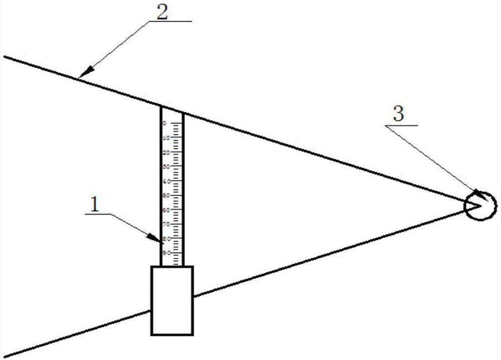 一种煤矿综采工作面的煤岩层厚度测量工具的制作方法