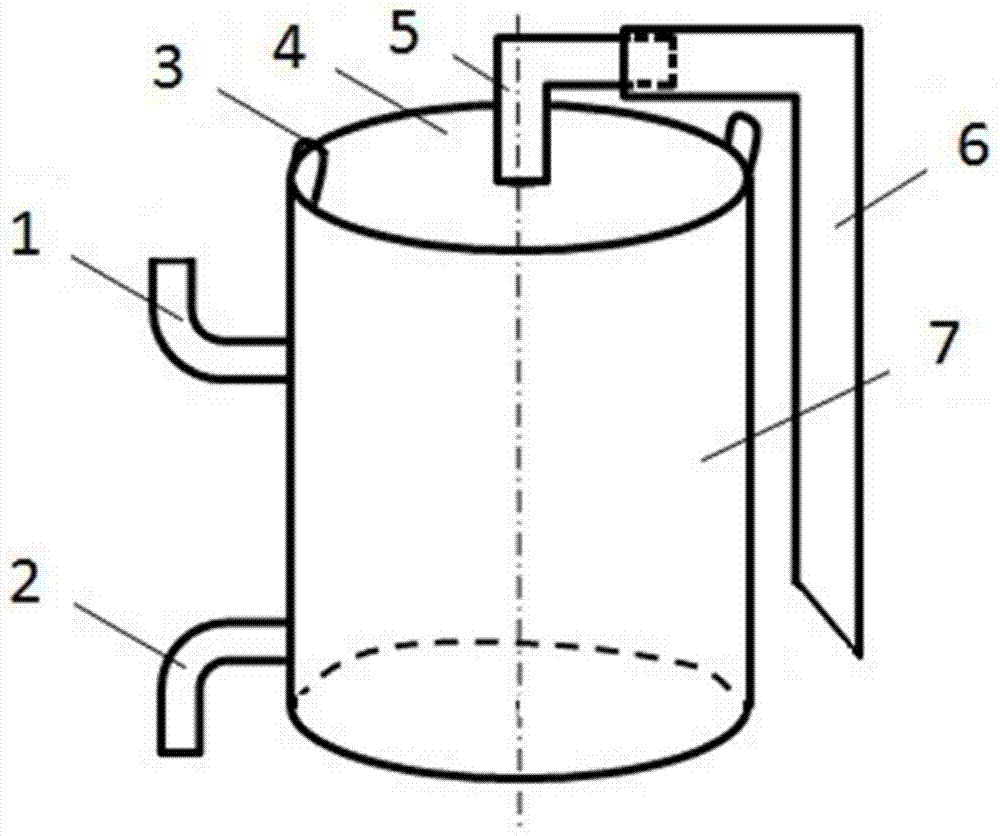 发动机增压器回油窜气量测试试验工装的制作方法