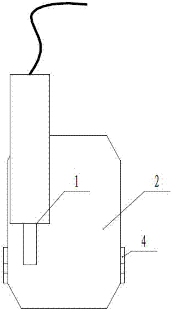 一种继电保护接线端子分组隔板式可固定针型插头的制作方法