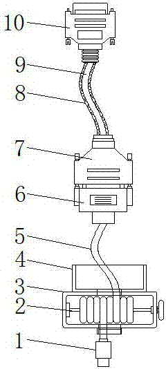 一种新型RS-232通讯接口的制作方法