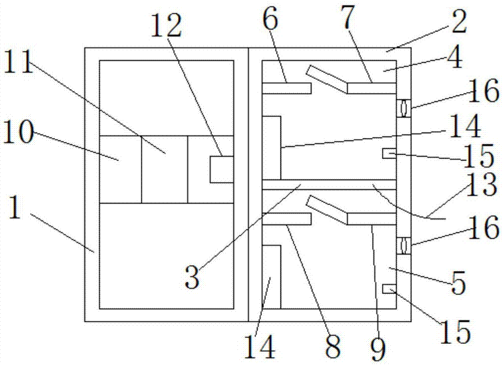 双母线固定式金属封闭开关的制作方法