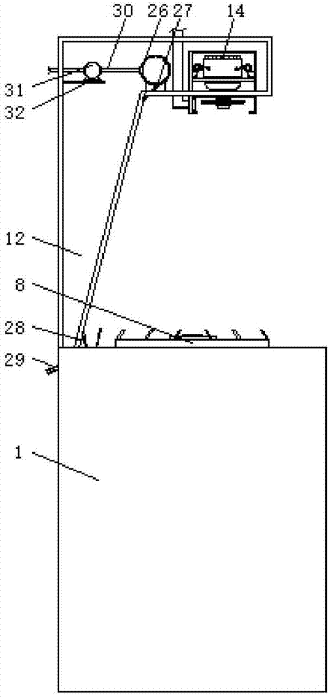 一种自动清洗功能的集成灶的制作方法