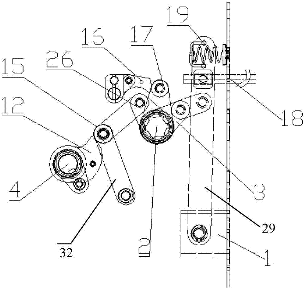 一种真空断路器的弹簧操作机构的制作方法