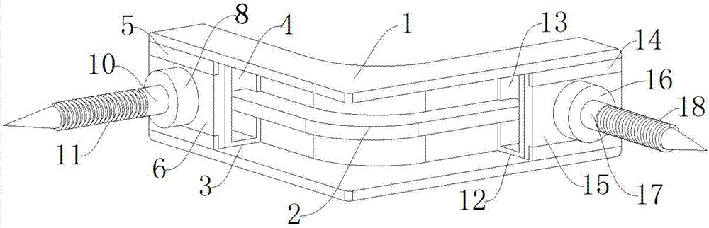 转角布线结构的制作方法