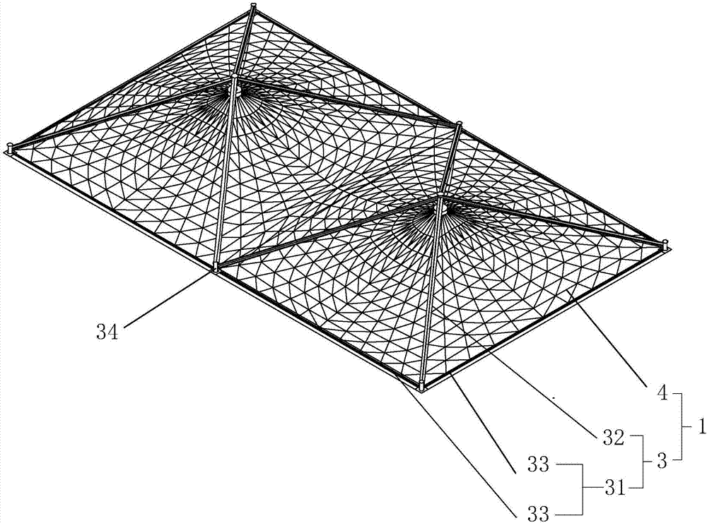 一种污水池反吊膜结构的制作方法