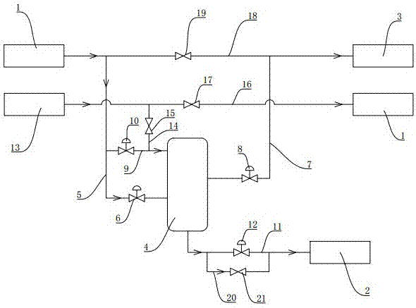 一种焦化冷焦水过滤系统的制作方法