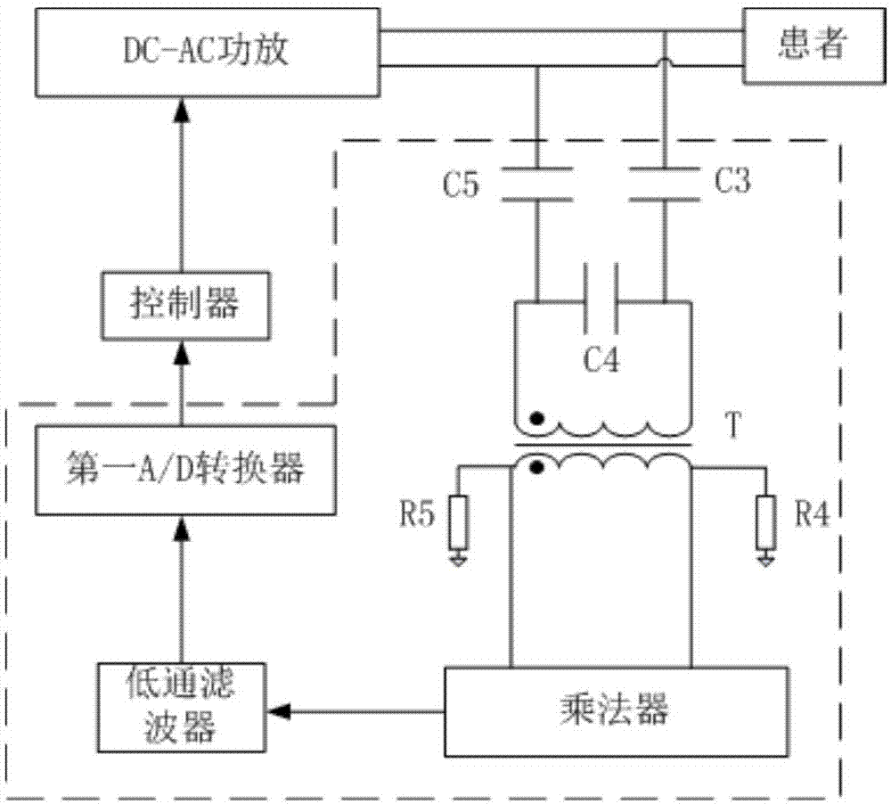 一种高频高压信号的电压检测电路、测试系统及能量发生器的制作方法