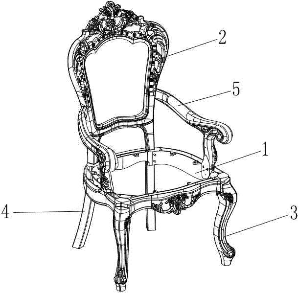 塑料椅的制作方法