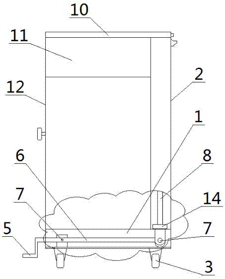 一种手术室用运输手推车的制作方法