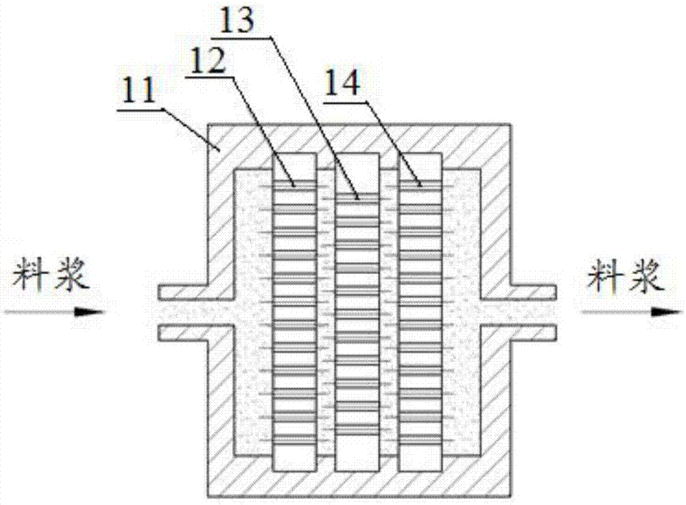 一种铁氧体永磁料浆过滤装置的制作方法