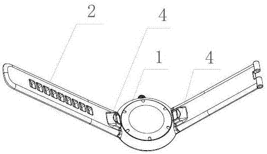 一种按制弹珠卡栓式表带表壳固定结构的制作方法