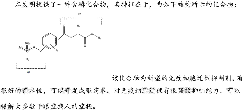 一种含磷化合物及其制备和应用的制作方法