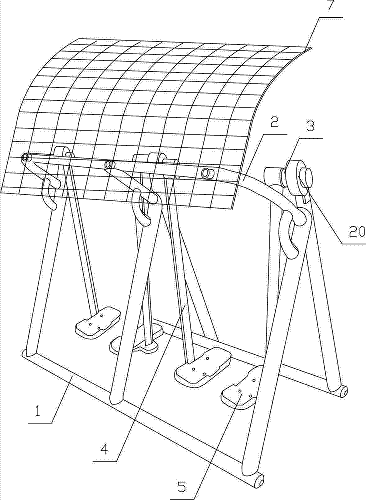 一种户外漫步机的制作方法