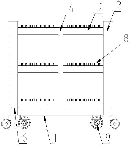 一种用于SMT制程的可延展储料配料转运车的制作方法