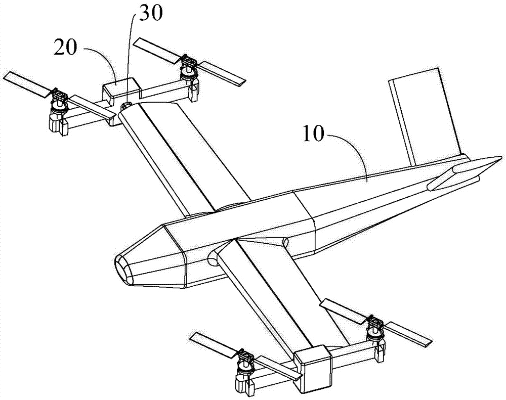 多轴固定翼复合无人机及其飞行控制方法与流程