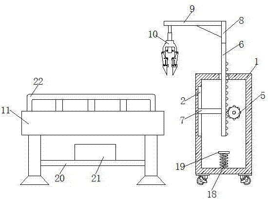 一种自动化机械用运输装置的制作方法