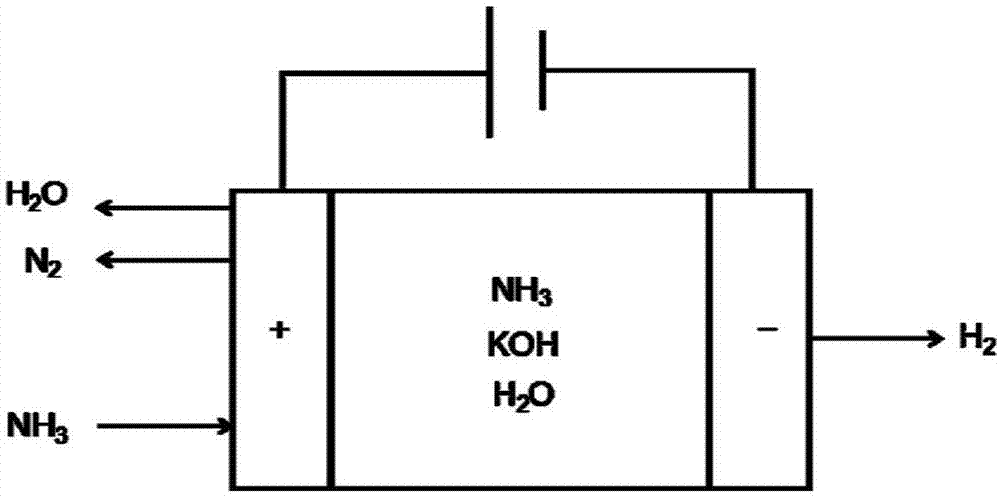 氨电解制氢用于煤液化的系统的制作方法