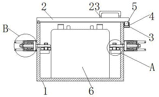 一种汽车电池防护装置的制作方法