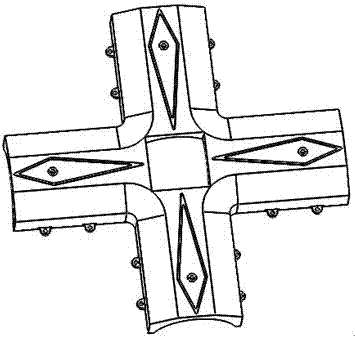 一种四旋翼无人机机臂安装定位架的制作方法