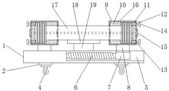 一种具有防磨损功能的H型钢构建捆绑装置的制作方法