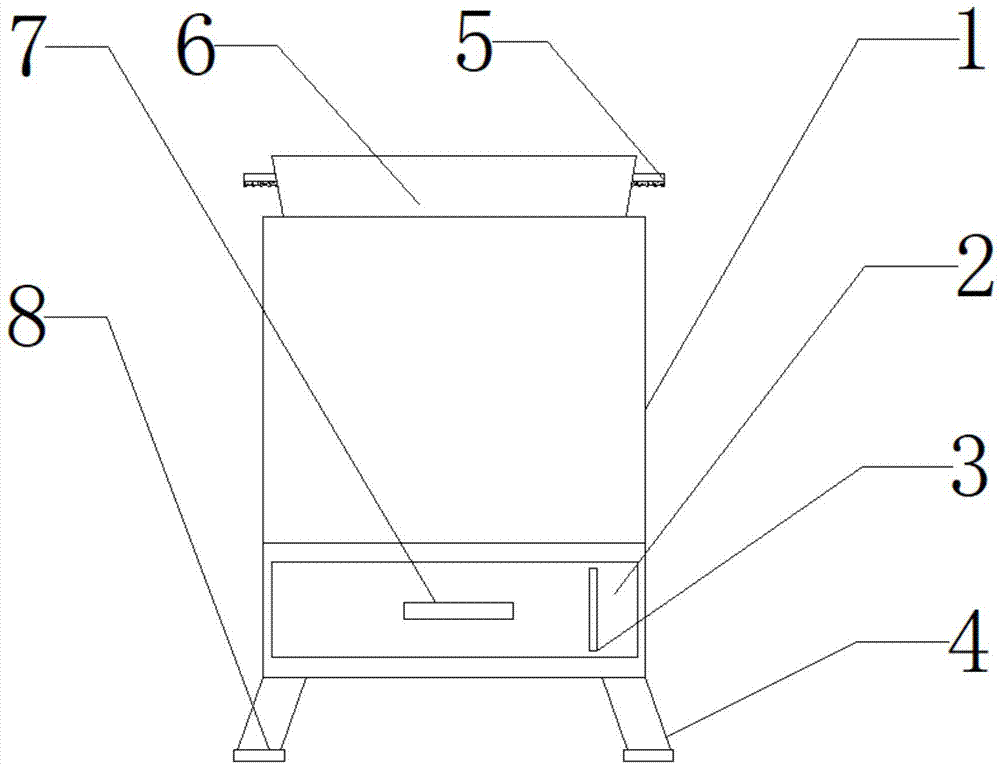 一种家庭厨房用垃圾桶的制作方法