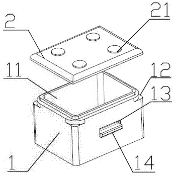 一种模块式包装盒及包装组件的制作方法