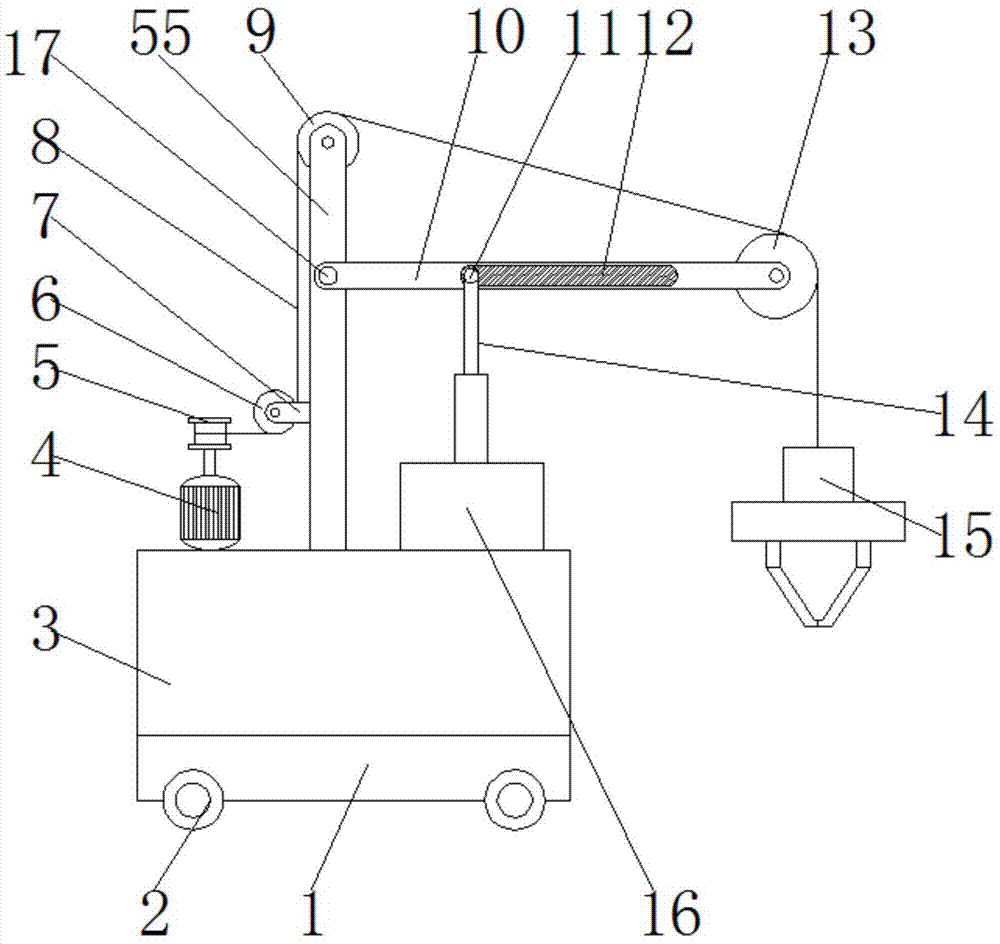 一种用于建筑施工的吊机的制作方法