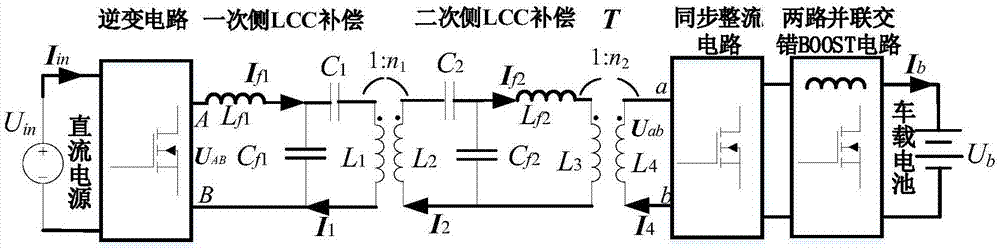 一种双侧LCCL-T拓扑的低压大功率无线充电系统的制作方法