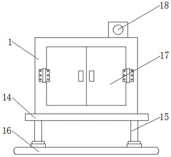 一种冰冻血浆存放架的制作方法