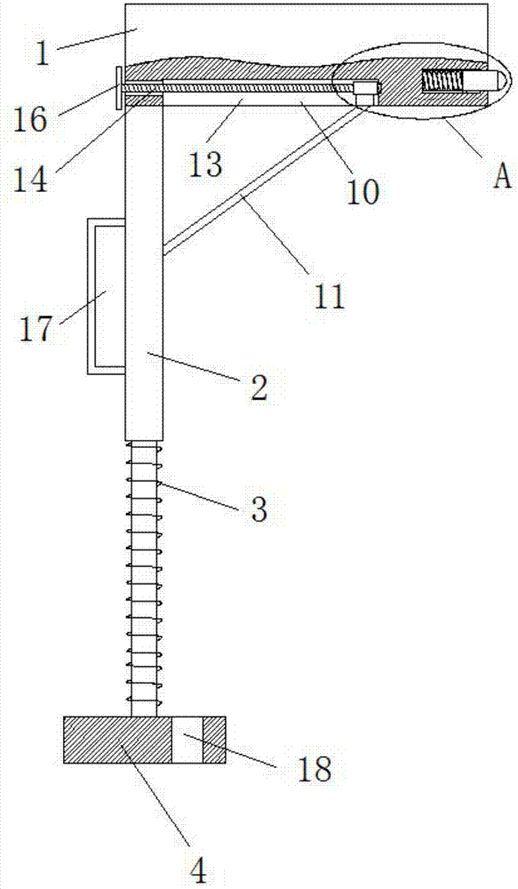 一种伸缩型手持式激光测距仪的制作方法