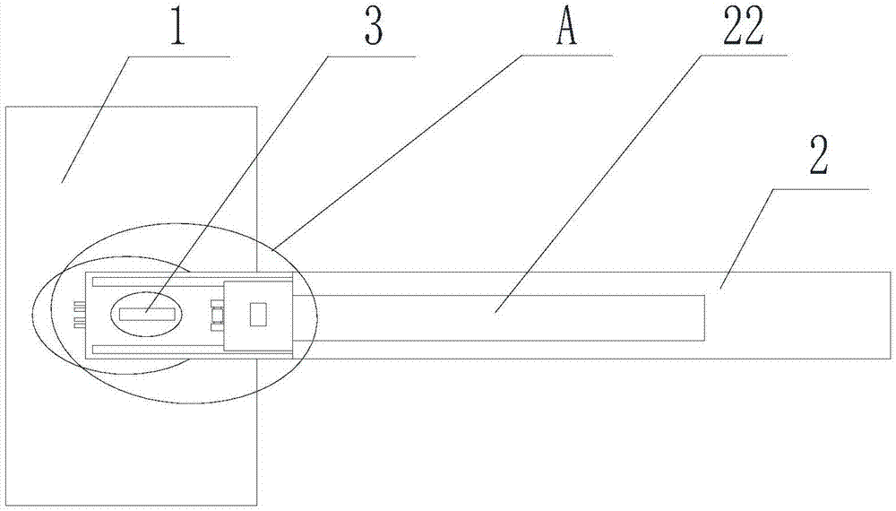 具有保护盖的电子门锁的制作方法